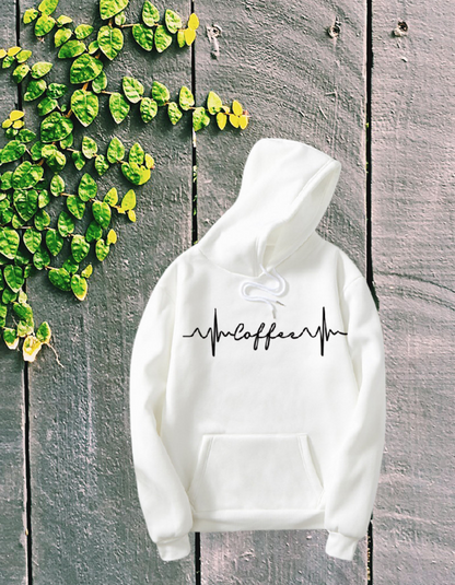 Coffee Heartbeat Hoodie