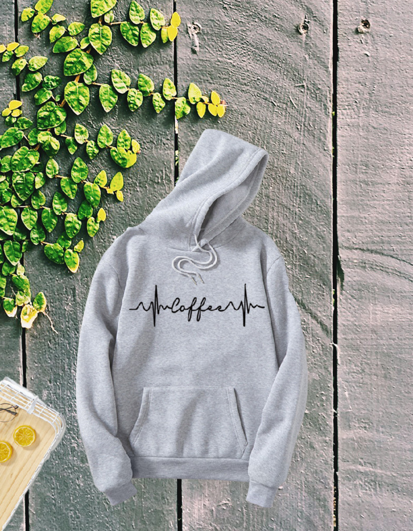 Coffee Heartbeat Hoodie