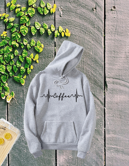 Coffee Heartbeat Hoodie