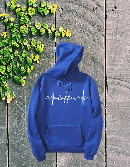 Coffee Heartbeat Hoodie