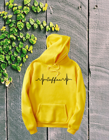 Coffee Heartbeat Hoodie