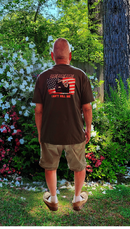 Trump Can't Kill Me Pocket Tee