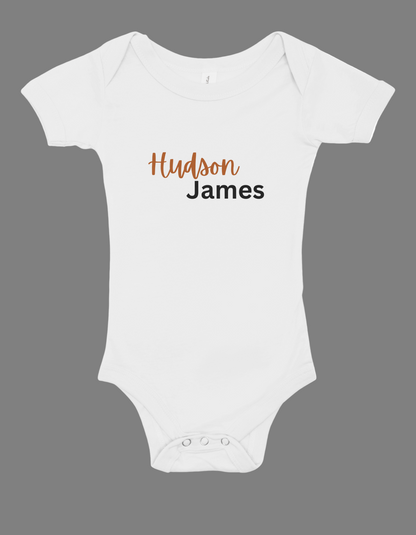 Baby Name Onesie