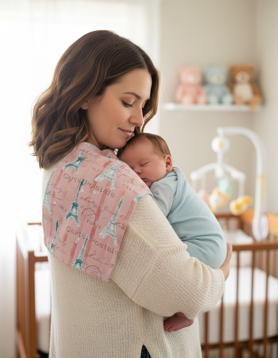 Claudia's Baby Burp Cloths