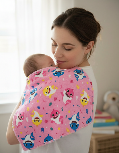 Claudia's Baby Burp Cloths