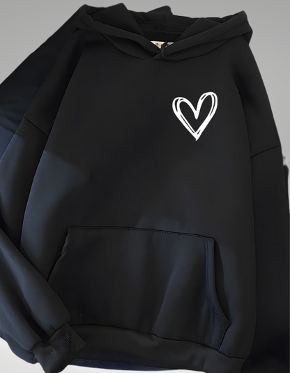 Simple Heart Hoodie