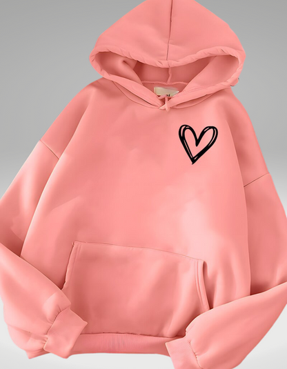 Simple Heart Hoodie
