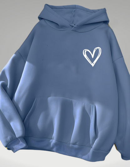 Simple Heart Hoodie