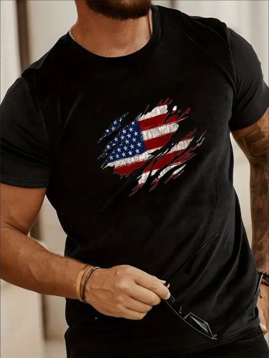 Men's American Flag T-Shirt
