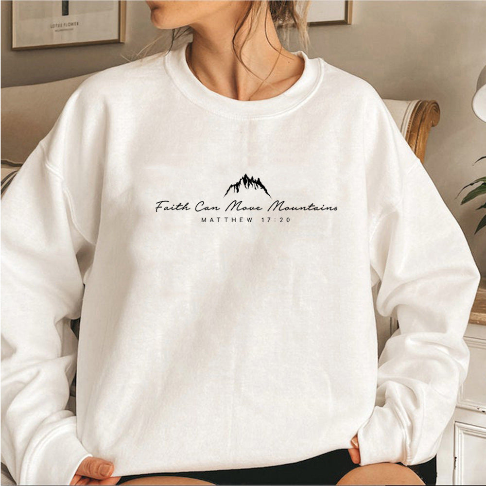 Faith Can Move Mountains Sweatshirt
