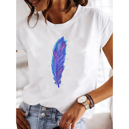 Women's Casual Print T-Shirt