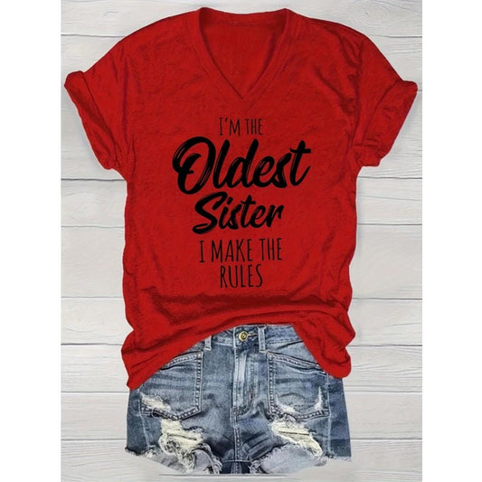 Women's I'm The Oldest Sister T-Shirt