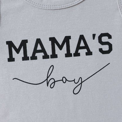 Baby Boy's Mama's Boy Outfit 2pcs set