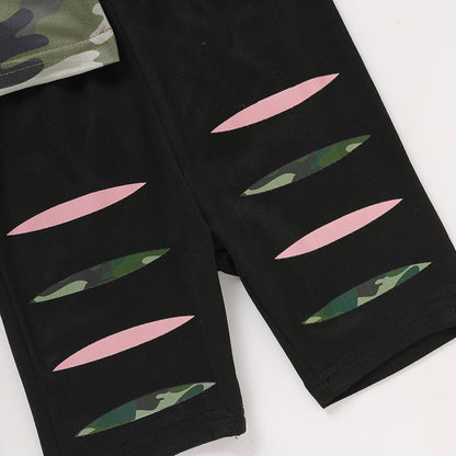 Girl's Daddy's Girl Camo Outfit