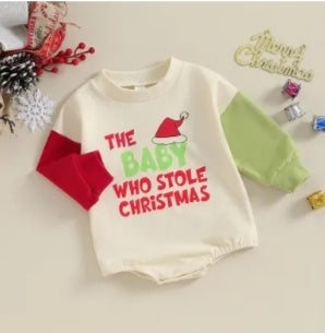 The Baby Who Stole Christmas Onesie