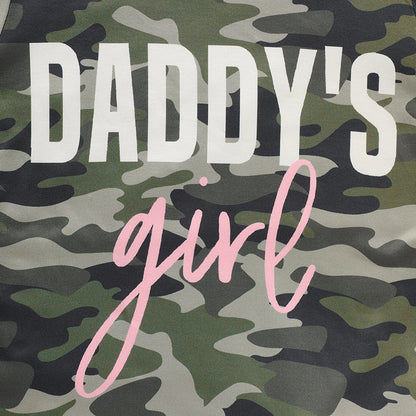 Girl's Daddy's Girl Camo Outfit