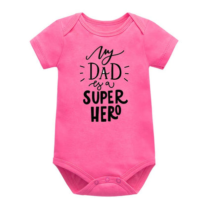 My Dad Is A Super Hero Onesie