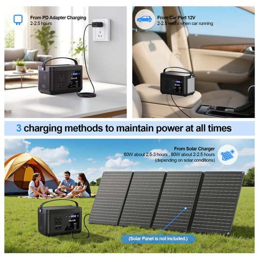 SBAOH P86 Portable Solar Generator