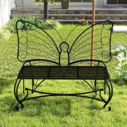 Butterfly Metal Bench