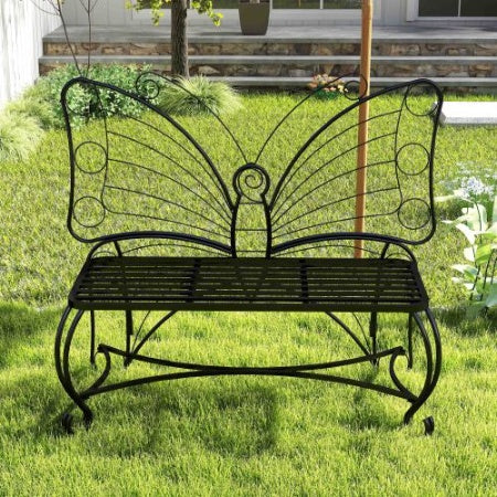 Butterfly Metal Bench