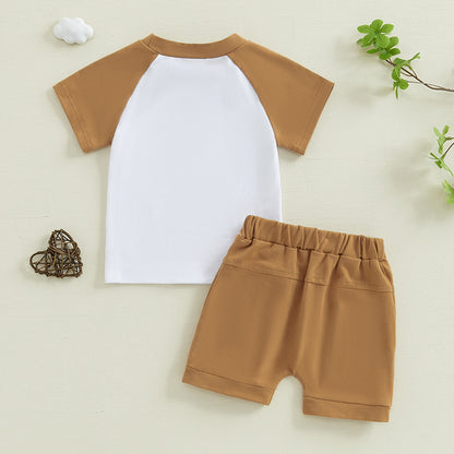 Dad's Little Dude Outfit 2pcs set