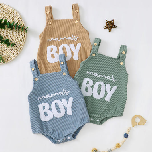 Baby Mama's Boy Overall Onesie