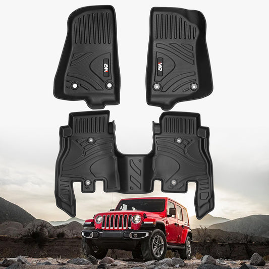 2018-2025 Jeep Wrangler MKR All Weather Floor Mats