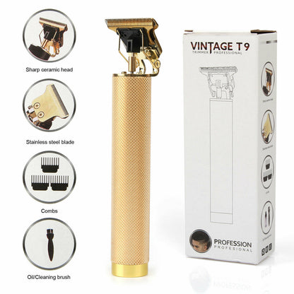 Vintage T9 Rechargeable Hair Clippers