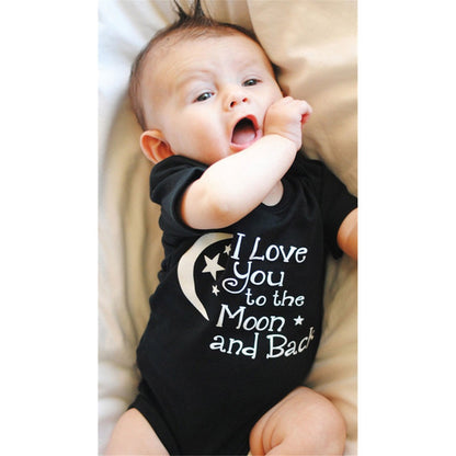 Baby I love You to the Moon and Back Onesie