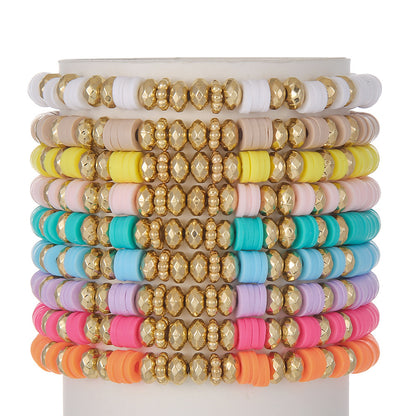 Claudia's Summer Bohemian Bracelets 9pcs set