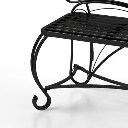 Butterfly Metal Bench