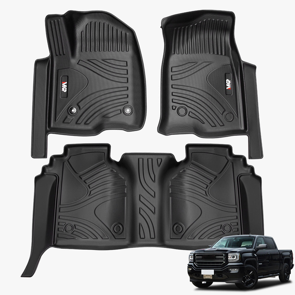 2019-2025 Chevrolet GMC Crew Cab MKR All-Weather Floor Mats