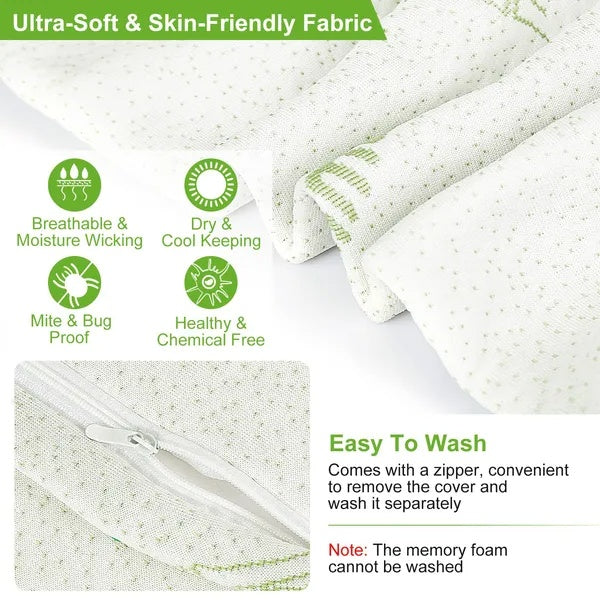 Bamboo Memory Foam Pillow