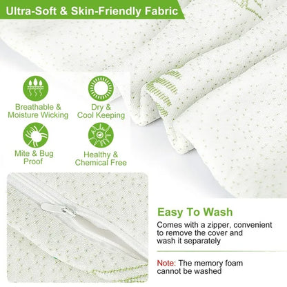 Bamboo Memory Foam Pillow