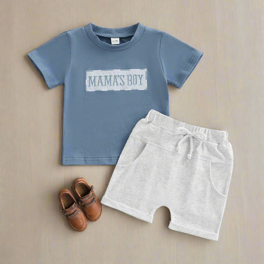 Mama's Boy Outfit 2pcs set