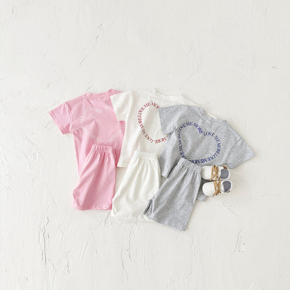 Baby Girl's Love Me More Outfit 2pcs set