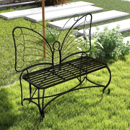 Butterfly Metal Bench