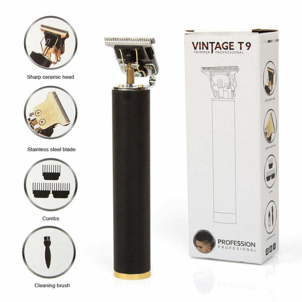 Vintage T9 Rechargeable Hair Clippers