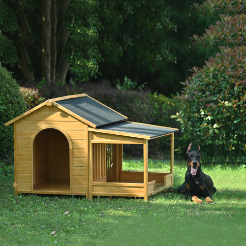 Large Wooden Doghouse
