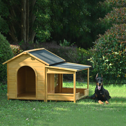Large Wooden Doghouse