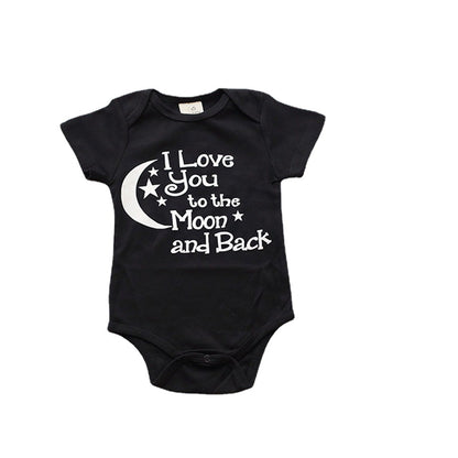 Baby I love You to the Moon and Back Onesie
