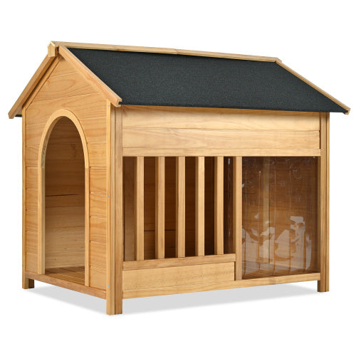 Large Wooden Doghouse