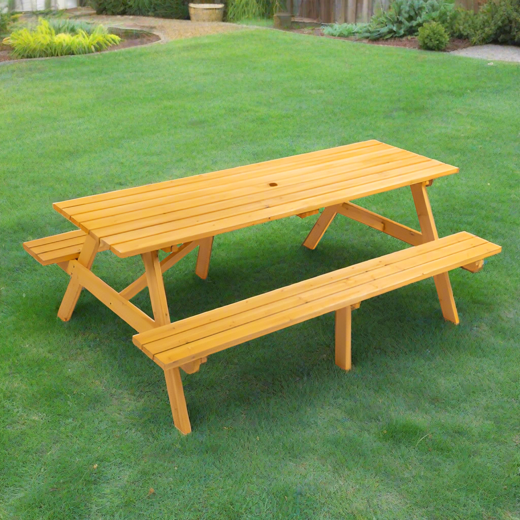 Wooden Picnic Table