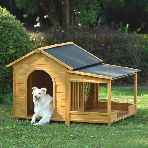 Large Wooden Doghouse