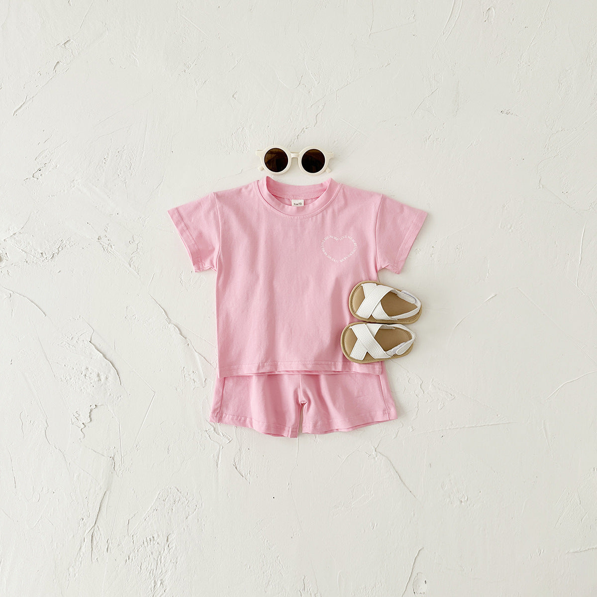 Baby Girl's Love Me More Outfit 2pcs set