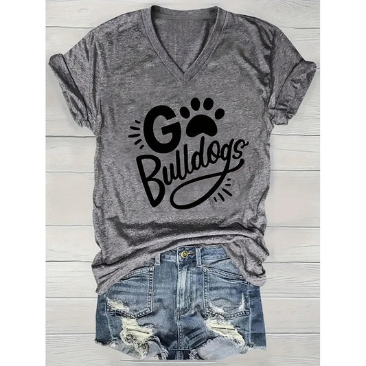 Women's Go Bulldogs T-Shirt