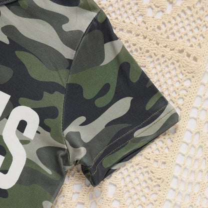 Girl's Daddy's Girl Camo Outfit