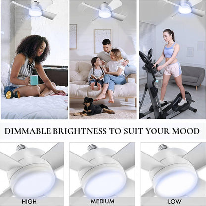 Bell + Howell Socket Fan Light