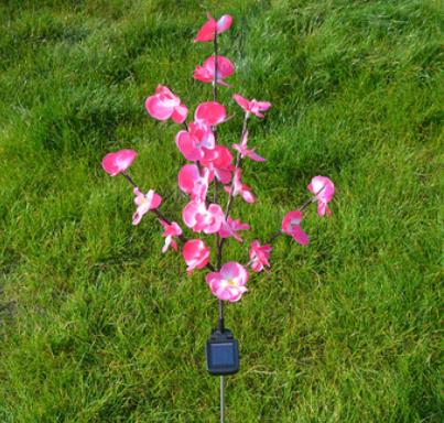 Solar Butterfly Orchid Garden Lights