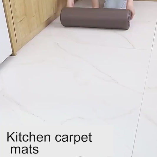 Household Thick Leather PU Kitchen Carpet Floor Ma